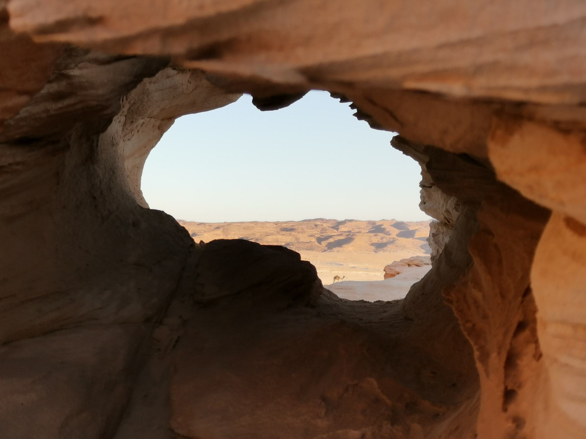 Weiter Blick über die Felsen des Südsinai
